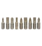 Flat Star Bit Single – Slotted Bit for Fastener Installation and Removal, Toughened Steel Construction for Use with Drill Drivers and Bit Holders